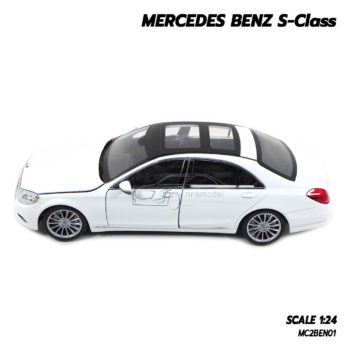โมเดลรถเบนซ์ Mercedes Benz S-Class (1:24) รถเหล็ก ประกอบสำเร็จ