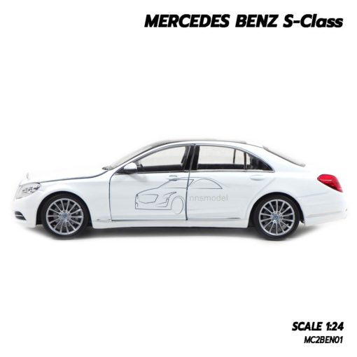 โมเดลรถเบนซ์ Mercedes Benz S-Class (1:24) โมเดลรถเหล็กเหมือนจริง