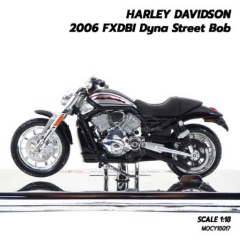 โมเดลฮาเล่ย์ HARLEY DAVIDSON 2006 VRSCR Street Rod (1:18) โมเดลประกอบสำเร็จ ผลิตโดยแบรนด์ Maisto