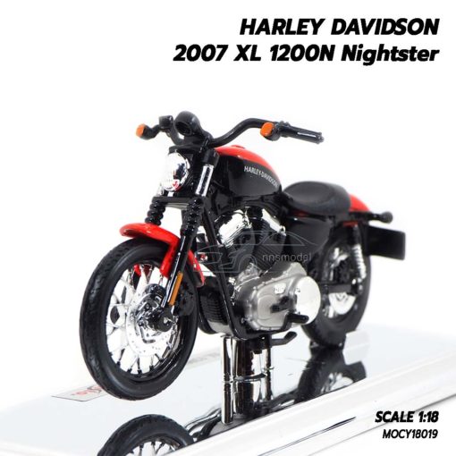 โมเดลฮาเล่ย์ HARLEY DAVIDSON 2007 XL 1200N Nightster (1:18)