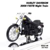 โมเดลฮาเล่ย์ HARLEY DAVIDSON 2008 FXSTB Night Train (1:18)