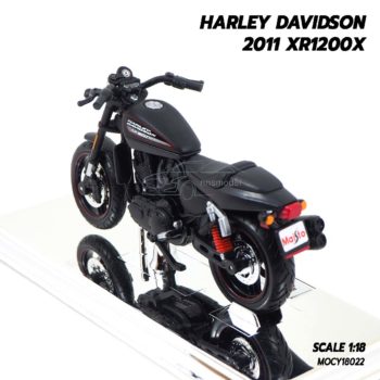 โมเดลฮาเล่ย์ HARLEY DAVIDSON 2011 XR1200X (1:18) harley models ผลิตโดยแบรนด์ Maisto