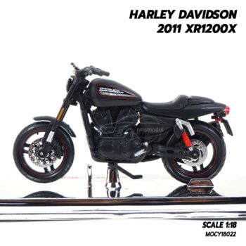 โมเดลฮาเล่ย์ HARLEY DAVIDSON 2011 XR1200X (1:18) harley models พร้อมฐานตั้งโชว์