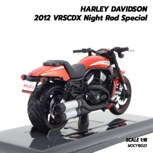 โมเดลฮาเล่ย์ HARLEY DAVIDSON 2012 VRSCDX Night Rod Special (1:18) harley models เหมือนจริง