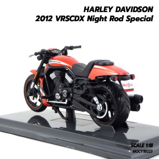 โมเดลฮาเล่ย์ HARLEY DAVIDSON 2012 VRSCDX Night Rod Special (1:18) harley models ประกอบสำเร็จ พร้อมฐานตั้งโชว์