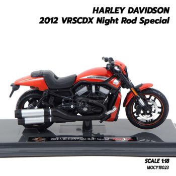 โมเดลฮาเล่ย์ HARLEY DAVIDSON 2012 VRSCDX Night Rod Special (1:18) โมเดล Harley ผลิตโดยแบรนด์ Maisto