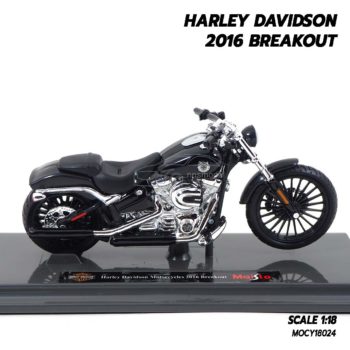 โมเดลฮาเล่ย์ HARLEY DAVIDSON 2016 BREAKOUT (1:18) โมเดลประกอบสำเร็จ ผลิตโดยแบรนด์ Maisto