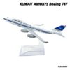 โมเดลเครื่องบิน KUWAIT AIRWAYS Boeing 747 (16 cm) เครื่องบินโมเดล ประกอบสำเร็จ