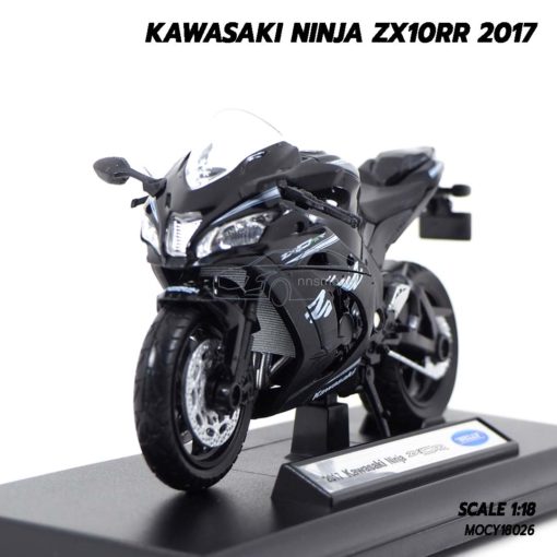 โมเดลบิ๊กไบค์ KAWASAKI NINJA ZX10RR 2017 (1:18)