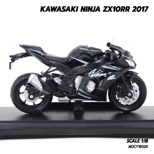 โมเดลบิ๊กไบค์ KAWASAKI NINJA ZX10RR 2017 (1:18) โมเดลมอเตอร์ไซด์เหมือนจริง