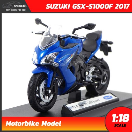 โมเดลบิ๊กไบค์ SUZUKI GSX-S1000F 2017 (Scale 1:18)