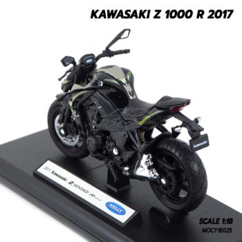 โมเดล Z1000 (Scale 1:18) โมเดลบิ๊กไบค์ ผลิตโดยแบรนด์ Welly พร้อมตั้งโชว์