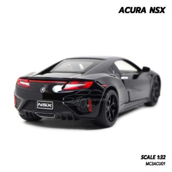 โมเดลรถ ACURA NSX (1:32) สีดำ โมเดลรถประกอบสำเร็จ