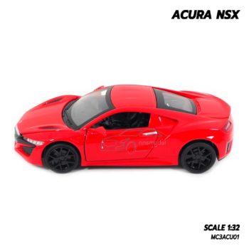 โมเดลรถ ACURA NSX สีแดง (1:32) รถโมเดล ประกอบสำเร็จ