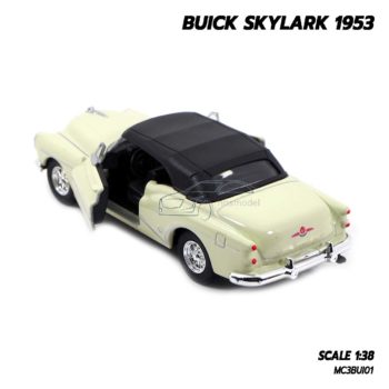 โมเดลรถ BUICK SKYLARK 1953 (1:38) โมเดลรถเหล็ก ล้อยางหมุนได้