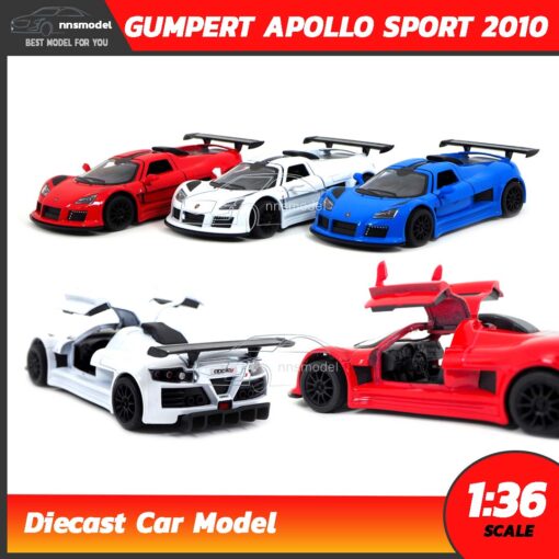 โมเดลรถ GUMPERT APOLLO SPORT 2010 (Scale 1:36)