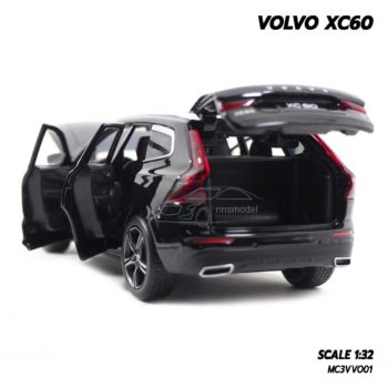โมเดลรถ VOLVO XC60 สีดำ (1:32) ภายในเหมือนจริง
