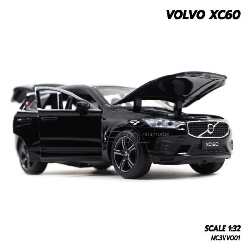 โมเดลรถ VOLVO XC60 สีดำ (1:32) ผลิตจากโลหะ