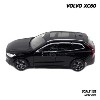 โมเดลรถ VOLVO XC60 สีดำ (1:32) มีซันรูฟ