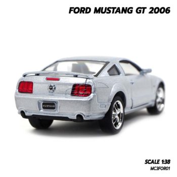 โมเดลรถ ฟอร์ดมัสแตง Ford Mustang GT 2006 (Scale 1:38) สีบรอนด์เงิน ประกอบสำเร็จ Diecast Model