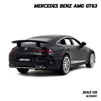 โมเดลรถเบนซ์ MERCEDES BENZ AMG GT63 สีดำด้าน (1:32) รถหล็กจำลองสมจริง มีเสียงมีไฟ