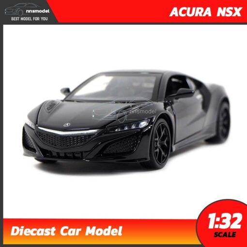 โมเดลรถเหล็ก ACURA NSX (Scale 1:32) สีดำ โมเดลรถมีเสียงมีไฟ