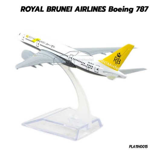 โมเดลเครื่องบิน ROYAL BRUNEI AIRLINES B787 เครื่องบินจำลองเหมือนจริง