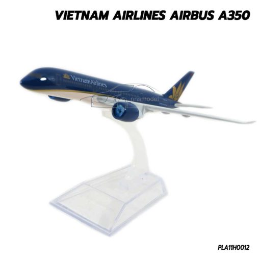 โมเดลเครื่องบิน VIETNAM AIRLINES AIRBUS A350 (16 cm) เครื่องบินโดยสารจำลอง