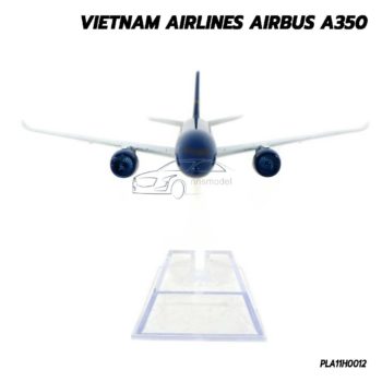 โมเดลเครื่องบิน VIETNAM AIRLINES AIRBUS A350 (16 cm) เวียตนาม แอร์ไลน์ จำลองเหมือนจริง