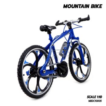 โมเดลจักรยาน เสือภูเขา MOUNTAIN BIKE น้ำเงิน (1:10) จักรยานจำลองเหมือนจริง