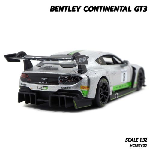 โมเดลรถ BENTLEY CONTINENTAL GT3 (1:32) โมเดลรถเหล็ก ประกอบสำเร็จ