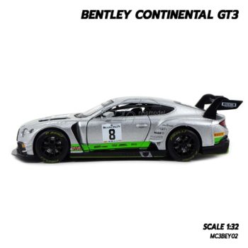 โมเดลรถ BENTLEY CONTINENTAL GT3 (1:32) รถโมเดล ประกอบสำเร็จ พร้อมถ่าน 1.5v x 3 ก้อน