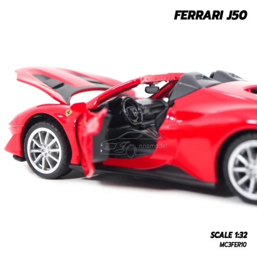 โมเดลรถ FERRARI J50 รุ่นเปิดประทุน สวยงาม