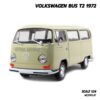 โมเดลรถตู้คลาสสิค Volkswagen Bus T2 1972 (Scale 1:24)