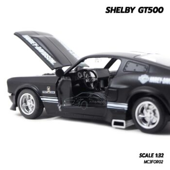 โมเดลรถเหล็ก SHELBY GT500 (Scale 1:32) รถเหล็ก มีเสียงมีไฟ ภายในรถจำลองเหมือนจริง