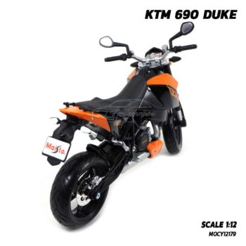 โมเดลมอเตอร์ไซด์ KTM 690 DUKE (Scale 1:12) โมเดลจำลองเหมือนจริง พร้อมตั้งโชว์