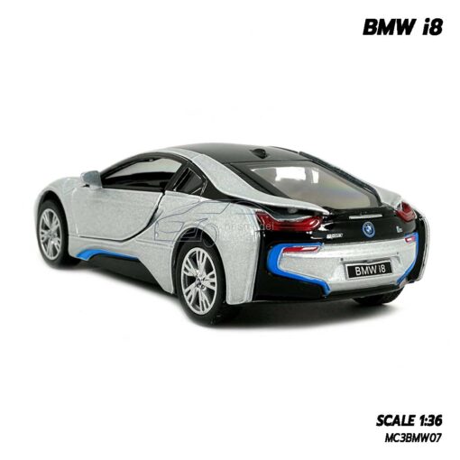 โมเดลรถเหล็ก BMW i8 สีบรอนด์ จำลองเหมือนจริง พร้อมตั้งโชว์