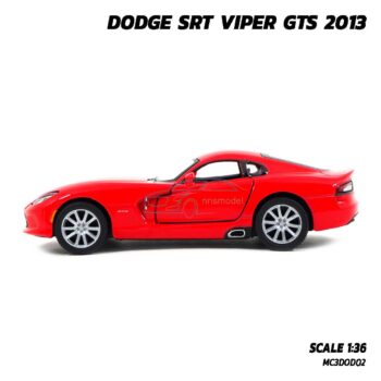 โมเดลรถเหล็ก DODGE SRT VIPER GTS 2013 (Scale 1:36)