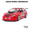 โมเดลรถ SUBARU IMPREZA PERFORMANCE สีแดง (1:24)