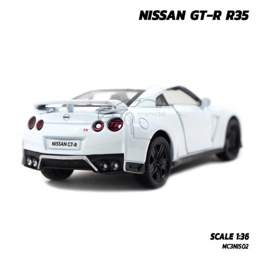 โมเดลรถ นิสสัน NISSAN GT-R R35 (1:36) รถเหล็กจำลองสมจริง