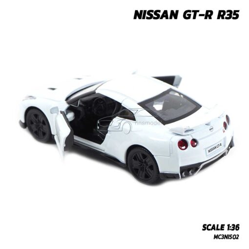 โมเดลรถ นิสสัน NISSAN GT-R R35 (1:36) รถเหล็กจำลอง ภายในรถเหมือนจริง