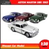 โมเดลรถคลาสสิค ASTON MARTIN DB5 1963 (Scale 1:38)