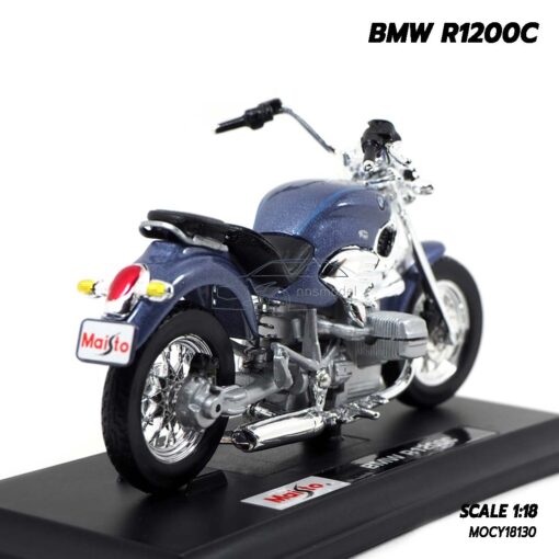 โมเดลมอเตอร์ไซด์ BMW R1200C (Scale 1:18) ช้อปเปอร์จำลองเหมือนจริง