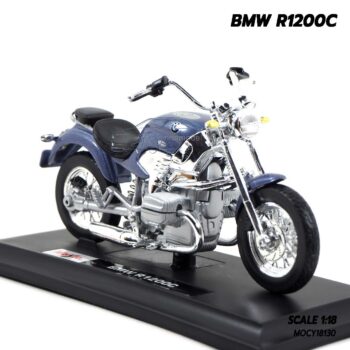 โมเดลมอเตอร์ไซด์ BMW R1200C (Scale 1:18) โมเดลประกอบสำเร็จ พร้อมตั้งโชว์