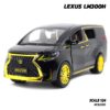 โมเดลรถ LEXUS LM300H สีดำทอง (1:24)