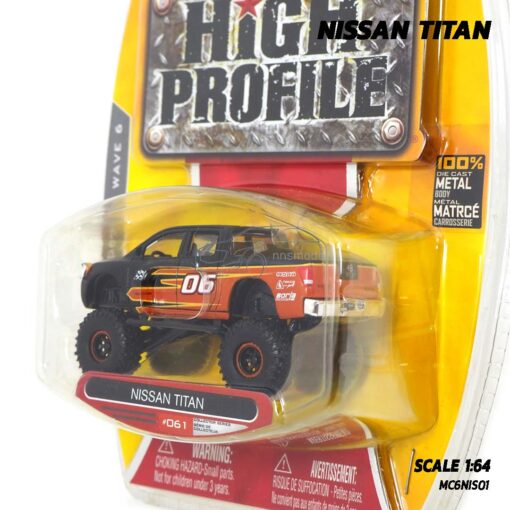 โมเดลรถกระบะ NISSAN TITAN Jada (1:64) โมเดลรถเหล็ก ของสะสม Jada