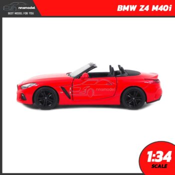 โมเดลรถสปอร์ต BMW Z4 M40i สีแดง (Scale 1:34) รถของเล่น ของสะสม Kinsmart