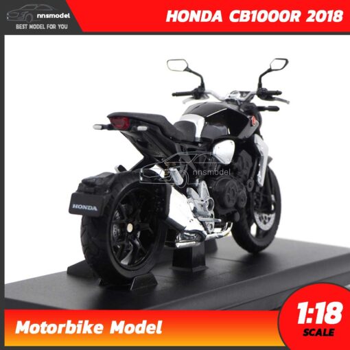 โมเดลบิ๊กไบค์ HONDA CB1000R 2018 สีดำ (Scale 1:18) Motorbike Model