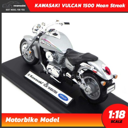 โมเดลมอเตอร์ไซด์ KAWASAKI VULCAN 1500 Mean Streak 2002 (1:18) Motorbike Chopper