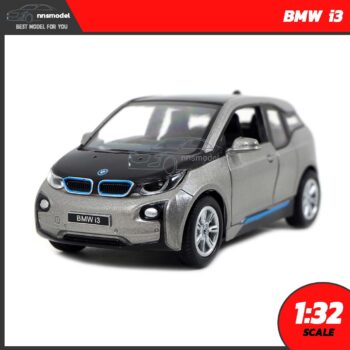 โมเดลรถยนต์ BMW i3 สีบรอนด์ทอง (Scale 1:32)